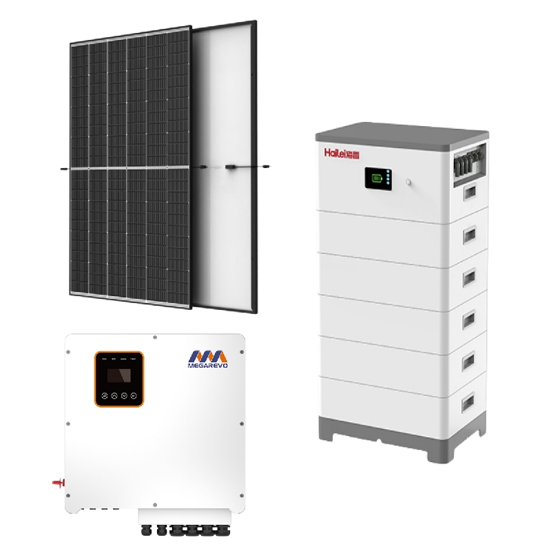 8-kW-Photovoltaik-Bausatz mit 15-kWh-Speicher