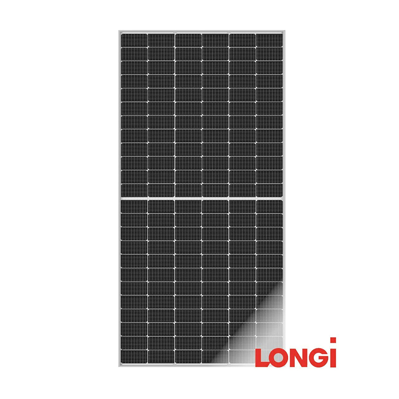 LONGi-LR5-72HTH-565W Solarpanel mit silbernem Rahmen